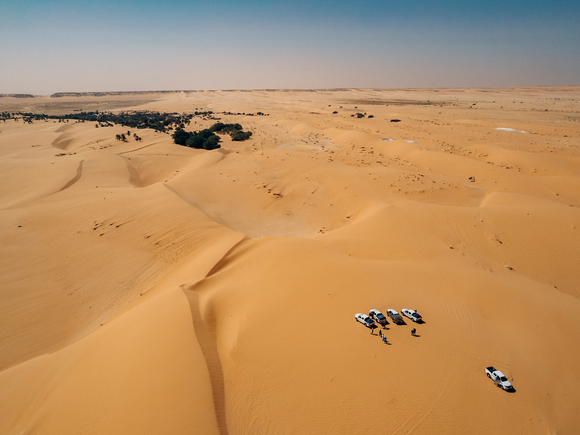 Sahara et train du minerai — 8 jours depuis Dakhla